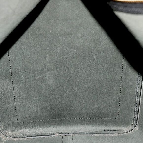LOUIS VUITTON LV 50 Black Epi KeepAll Boston Weekend Travel Bag Duffle VI8911 - Picture 15 of 17
